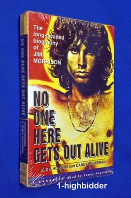 NEW! SEALED! Jim Morrison No One Here Gets Out Alive Sugerman Cassette Audiobook - Изображение 1 из 3
