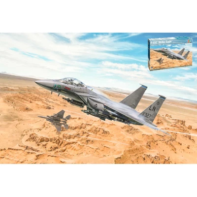 F-15E STRIKE EAGLE KIT 1:48 Italeri Kit Aerei Modellino Nuovo - Immagine 1 di 3