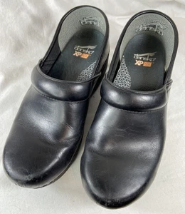 Zapatos zuecos de cuero negro mate DANSKO XP 2.0 para mujer talla EU 38/US 7.5-8 - Imagen 1 de 9