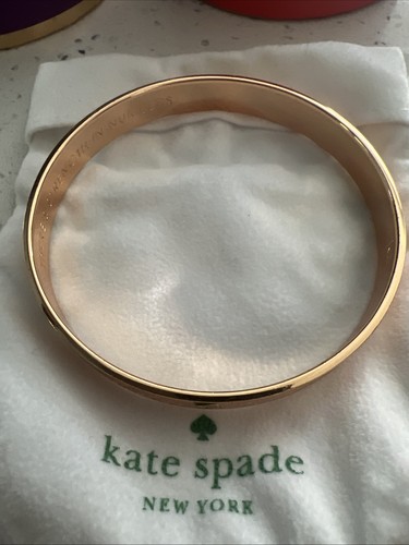 Bracciale Kate Spade oro rosa mano nella mano bracciale forza nei numeri gioielli