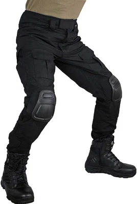 Pantaloni Tattici Da Uomo Pantaloni Multitasche Militari Camo Outdoor Airsoft Da - Immagine 1 di 4