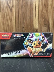 Prismatic Evolutions Überraschungsbox versiegelt - Pokemon TCG kostenloser Versand USA VERKÄUFER - Bild 1 von 4