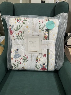 Cupcakes and Cashmere Christmas Nutcracker Reversible Quilt King - Image 1 of 4