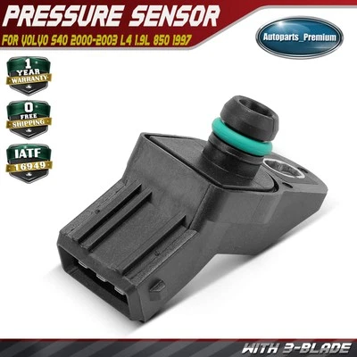 Manifold Absolute Pressure Sensor for Volvo S40 2000-2003 L4 1.9L 850 1997 V70 - Image 1 of 4