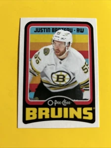 🐶  Justin Brazeau 2024-25 OPC O-Pee-Chee Hockey Retro Rookie #582 - Picture 1 of 2