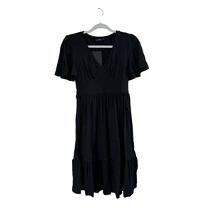 NWT Women's Black Swing Sumer Dress Small - Picture 1 of 11