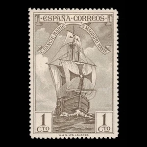 Spanien, Scott 418, Schiffe & Columbus, 1930, MH, 110857 - Bild 1 von 2