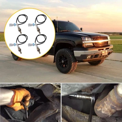 2pc For 2003-2005 Chevrolet Yukon GMC Saturn Relay O2 Sensor Oxygen Front & Rear - Image 1 of 4