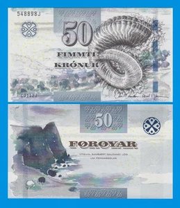 Faeroe Islands 50 Kronur 2011, P 29 UNC Faroe Islands - Picture 1 of 1