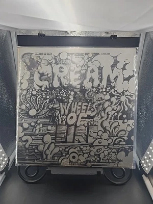 Cream Wheels of Fire LP 1972 PR Pressing Reissue SD 2-700 G+/G+ Foto 1 de 4