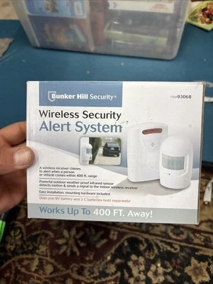 Bunker Hill Security Wireless Alert System 93068 White - Image 1 of 4