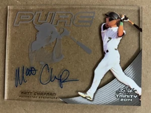 2014 LEAF TRINITY AUTOGRAFI PURI CARBONE OPACO CHAPMAN AUTO - Foto 1 di 2