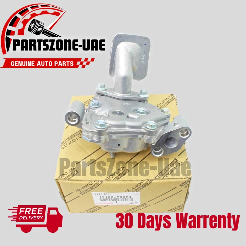 15100-28020 Genuine Toyota Camry Corolla Rav4 Matrix 2.4 2AZ Engine Oil Pump OEM - Изображение 1 из 1