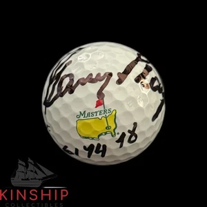 Gary Player signed Masters Logo Golf Ball JSA COA Inscribed 61,74,78 Rare A4103 - Picture 1 of 3