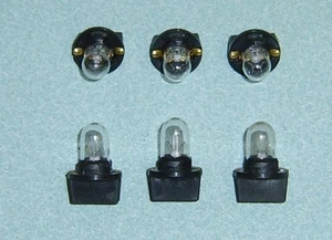 6 BOMBILLAS/BASES NUEVAS MÁQUINA TRAGAMONEDAS PACHISLO # 400 24v - LEER DESCRIPCIÓN - Imagen 1 de 8
