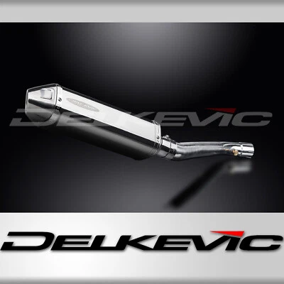 BMW F800GS F700GS F650GS 06-18 Kit de silenciador de escape de acero inoxidable TriOval deslizable de 13" Foto 1 de 4