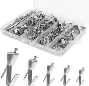 202 PCS Frame Hanger Kit, 10Lb, 20Lb, 30Lb, 50Lb&100Lb Picture Hanging Hardware - Picture 1 of 12