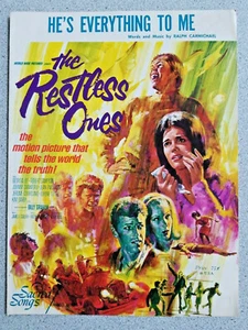 1965 He's Everything to Me película banda sonora musical R. Carmichael, película de Billy Graham - Imagen 1 de 3