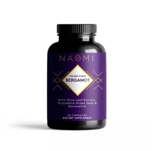 Cholesterol Reduction & Cardiovascular  Support NAOMI Italian Citrus Bergamot - Picture 1 of 7