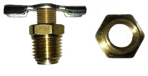 DRAIN COCK 1/4" NPT WITH DRAIN FLANGE 1/4" - Bild 1 von 1