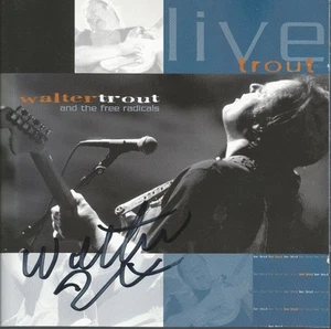 Live * von Walter Trout & the Free Radicals (2 CD, 2000, Ruf) original signiert - Bild 1 von 3