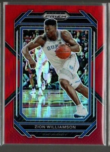 Zion Williamson 2023 Panini Prizm Draft Picks Red /299