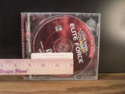 Star Trek Voyager: Elite Force PC Expansion Pack EP CD only - US Version - Image 1 of 3