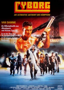  Cyborg ORIGINAL A1 Kinoplakat Jean Claude Van Damme / Ralf Möller - Bild 1 von 1