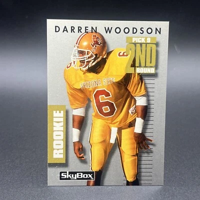 1992 Skybox Primetime #188 Darren Woodson RC - Image 1 of 2