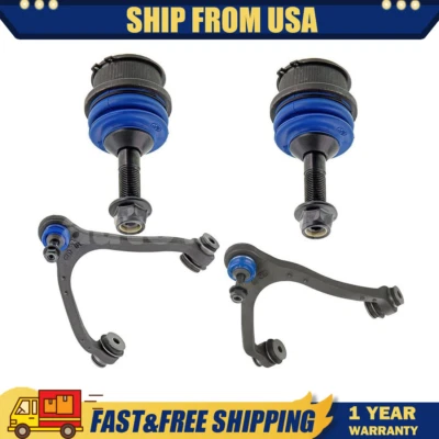 4x Kits de rótula de brazo de control delantero Mevotech para Lincoln Town Car 2003 2004 05 Foto 1 de 4