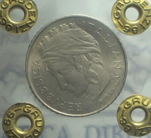 Italienische Republik - 100 Lire 1993 1. Typ Kleiner Kopf - Gutachten FDC / UNC - Bild 1 von 3