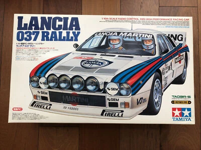 Tamiya 58278 RC 1/10 Lancia 037 Rally TA03R-S New in Box - Immagine 1 di 3