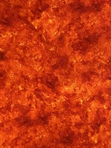 Red Orange Flannel Fabric Northcott Studio #F1488 100% Cotton WOF x 3 Yds - Picture 1 of 2