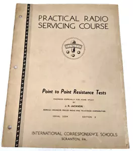 Practical Radio Servicing Course International Correspondence schools Scranton - Picture 1 of 7