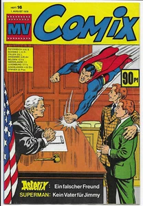 MV Comix Nr.16 vom 1.8.1970 mit Asterix, Superman, Jimmy Olsen - TOP Comicheft - Picture 1 of 3