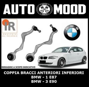 COPPIA BRACCI ANTERIORI INFERIORI PER BMW - 1 E87 E88 E82 - BME SERIE 3 E90/1/2 - Imagen 1 de 2