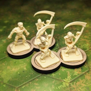 2 Stück 28 mm Runde Basis Bewegung Tabletts 3er Pack | TTRPG Scenery, Battlefield RPG - Bild 1 von 10
