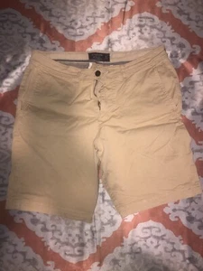 Abercrombie Herren Preppy Beige Khaki Stretch Shorts 30x8,5 - Bild 1 von 12