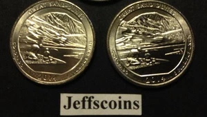 2014 P D Great Sand Dunes National Park QUARTER Colorado PD US Mint State 2 Coin - Picture 1 of 1