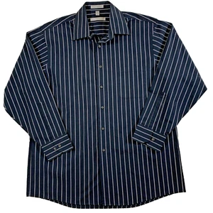 Geoffrey Beene Shirt Men's Large 16.5 32/33 Wrinkle Free Long Sleeve Button Up - Picture 1 of 12