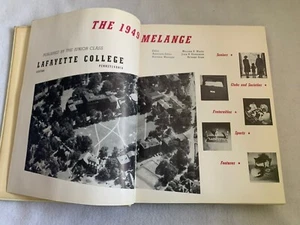 Vintage 1949 Melange Lafayette Collage Jahrbuch Easton PA - Bild 1 von 13