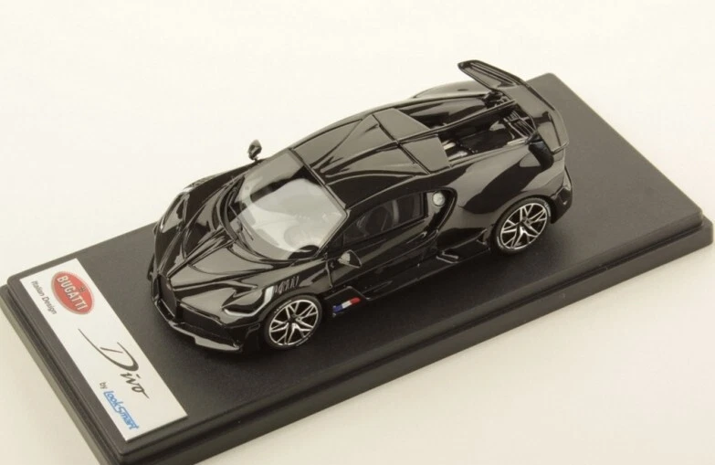 LOOKSMART LOOLS497G Bugatti Divo Noir Carbonne 1/43  - Photo 1/1