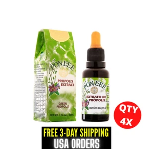 Estratto di propoli PON LEE SUNYATA Verde Brasiliano 4 Bottiglie x 30 ml - Foto 1 di 3