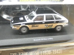 RENAULT 20 TEAM RENAULT DIAC 1984 N°80 1/43 IXO Neuf Boite D'Origine - Foto 1 di 11