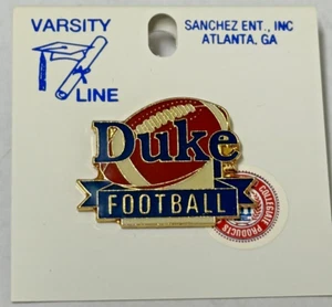 Duke Blue Devils Pin NCAA Football Lapel Pin - Picture 1 of 2