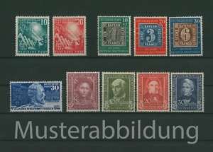 Bund ** Jahrgänge 1949/50/51/52/53/54 kompl., nach Wahl, Multirabatt - Picture 1 of 17