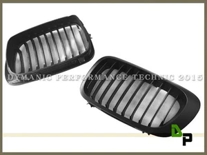 1998-2001 BMW E46 318i 323i 328i 330i 2Dr Only Matte Black Front Grille Grill - Picture 1 of 2