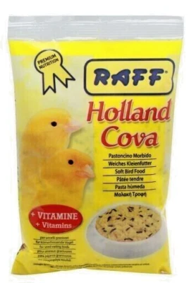 Raff Holland Cova Amarillo Canario Ideal para Nestling Food Soft Bird Food 300g - Imagen 1 de 4