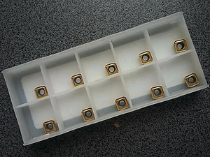 ABVERKAUF! 10 x XPET0602AP 9145 WENDESCHNEIDPLATTEN MILLING INSERTS - Bild 1 von 3