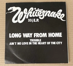 WHITESNAKE Long Way From Home / Trouble / Ain’t No Love…(1979) UK 3 Track EP - Picture 1 of 4